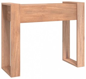 tömör tíkfa tálalóasztal 90 x 35 x 75 cm
