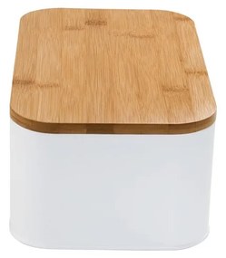 BREAD'N'BREAKFAST kenyértartó, fehér