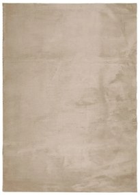 HUARTE homokszínű rövid szálú puha és mosható szőnyeg 200x280cm