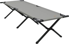 vidaXL Összecsukható Kemping Ágy Szürke 193 x 69 x 45 cm Oxford szövet