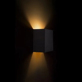 RENDL LOPE W 25/14 nástěnná Polycotton černá/měděná fólie 230V LED E27 15W