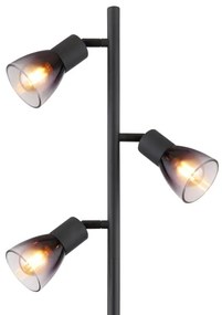 Globo 54312-3S - Állólámpa SATELLA 3xE14/25W/230V fekete
