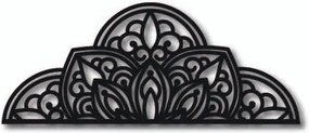 Fából készült falfestmény fél mandala - BOHEMIA