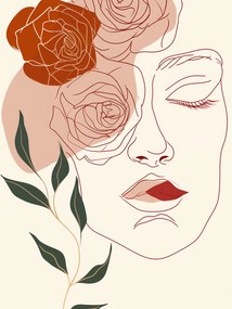 Poszter 60x80cm Bézs és Arc