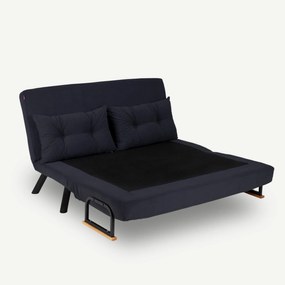 Kanapé futon  Sandy (fekete). 1062315