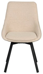 Bézs étkezőszék szett 2 db-os Alison – Rowico
