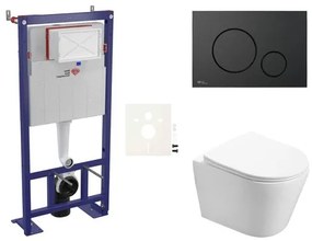 Fali WC szett SAT előtétfalas szereléshez + SAT Infinitio WC SIKOSSIN68
