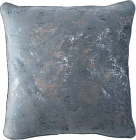 Díszpárnahuzat márvány glamour 40x40 cm Sötétszürke