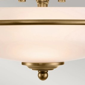 Quoizel Griffin QZ-GRIFFIN-F-WS Süllyesztett mennyezeti lámpa 3x60W/E27