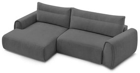 Szürke sarokkanapé Aden – Bobochic Paris