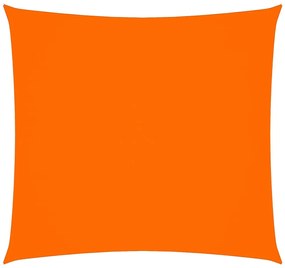 narancssárga négyzet alakú oxford-szövet napvitorla 3 x 3 m