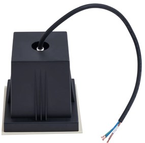 Modern földbe süllyeszthető spotlámpa bézs GU10 50mm forgatható és dönthető IP65 - Oneon