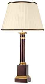 Elstead DL-LOUVIERS-TL - Asztali lámpa LOUVIERS 1xE27/60W/230V