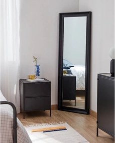 Fekete acél éjjeliszekrény Shantay – Kave Home