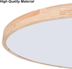 BRILAGI -LED dimmelhető lámpatest WOODLINE LED/128W/230V 3000-6000K tölgy átm. 100 cm+távirányító