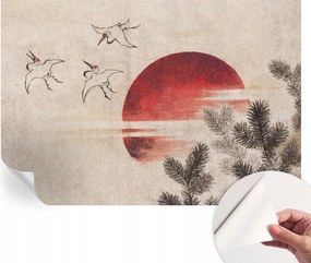 Fotótapéta Fali tapéta Hálószobába és Nappaliba Erdei kelet 152x104 cm