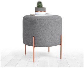 Szürke puff Copper – Artie