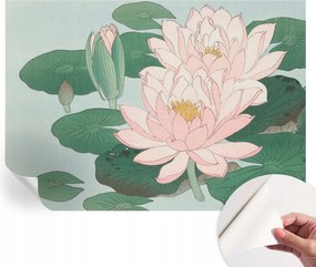 Öntapadós Dekoratív Fotótapéta Hálószobába Vízi lótusz 312x219 cm