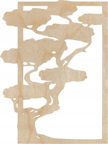 Moha Alap Kép Bonsai Fa Téglalap 30CM