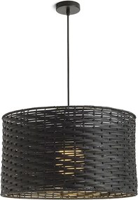 RENDL FIATLUX 41/24 závěsná černá bambus 230V LED E27 15W