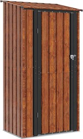 vidaXL Kertiszerszámos házak Barna 103 x 74 x 200 cm Fém