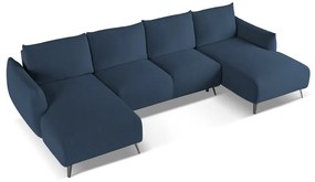 Kék sarokkanapé Malie – Makamii