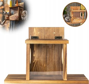 Mókus etető 2 bejárattal Fa