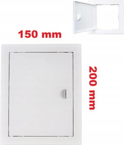 Revizor ajtó Műanyag 150 x 200 Abs 15x20