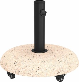 vidaXL Napernyőtalp Sárga Ø 45 x 40 cm Beton