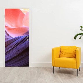Fotótapéta ajtóra - Színes homok (95x205cm)
