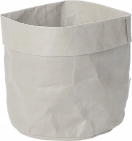 Dekoratív Szürke Papír Virágcserép Burkolat Ökológiai 19 x 18 cm