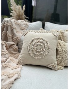 Pamut párnahuzat 43x43 cm Seashells – Mioli Decor