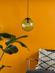 Dar Lighting modern függeszték ripple matt fekete zöld darsp72-rip8824