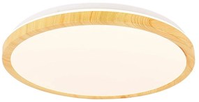 Natúr színű LED mennyezeti lámpa ø 39 cm Gandava – Candellux Lighting