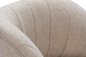 Soya relax fotel - bézs bouclé Catch Me 02