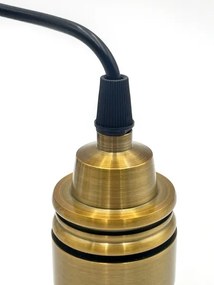 Kábelre függesztett csillár HECTOR 1xE27/15W/230V átmérő 14 cm