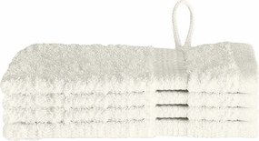 vidaXL Vendégtörölköző SOLUND 4 pcs Krém 15 x 21 cm 550 gsm