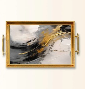 Üveg tálca, 38×24 cm – TPEA9927