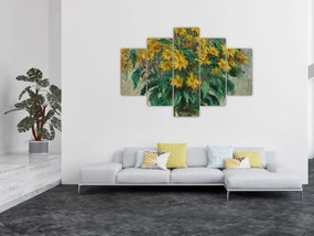 Kép - Claude Monet, Jerusalem Artichoke Flowers, reprodukciók (150x105 cm)