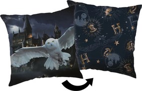 Harry Potter Hogwarts Night párna, díszpárna 40x40 cm