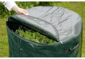 Sötétzöld komposztálható hulladék gyűjtő 275 l – Maximex