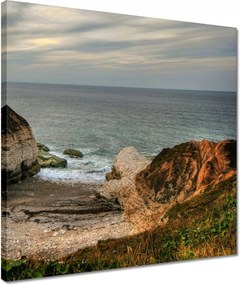 Vászonkép 40x40 Bejárat a tengerbe