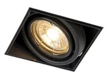 Okos beépített reflektor fekete, WiFi-vel, GU10, Trimless - Oneon 1