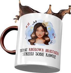 Bordó Bögre Anasztázia Barátnő Feleség Ajándék Nyomtatott Fotóval