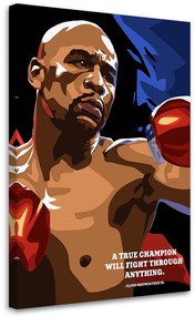 Gario Vászonkép Floyd Mayweather - Nikita Abakumov Méret: 40 x 60 cm