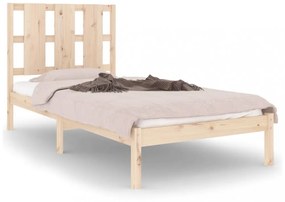 tömör fenyőfa ágy matrac nélkül 90 x 200 cm