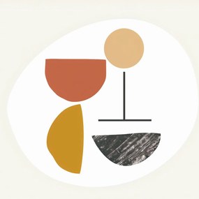 Poszter 80x80cm Egyensúly kompozíció