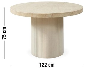 Marca kerti asztal