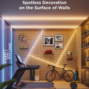 Govee - LED RGBICW Dimmelhető szalag COB 3780 diódák 3m Wi-Fi Matter