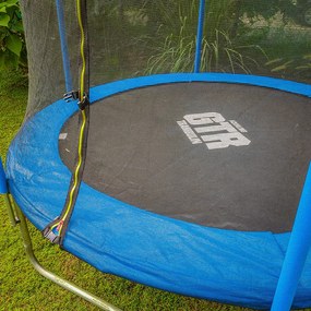 GTR PRO Blue Sky Trambulin kék, védőhálóval, 244 cm
